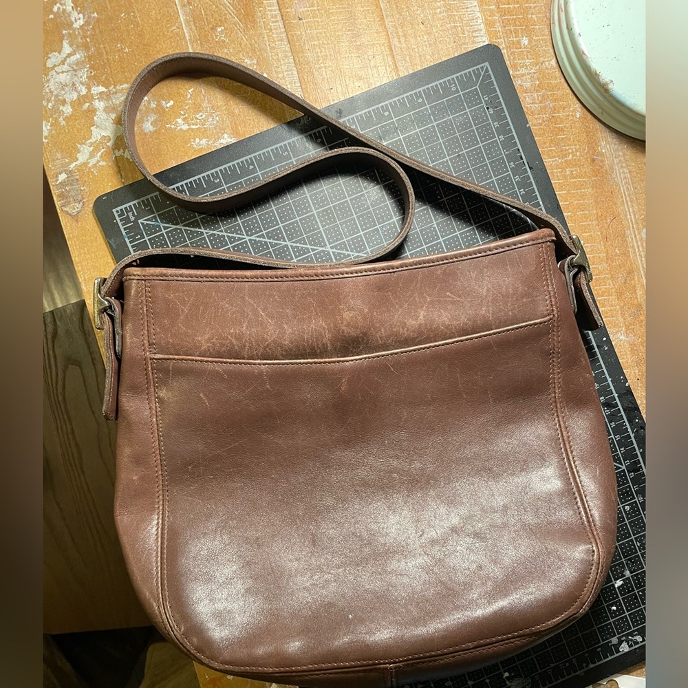 Vintage Coach 90s brown